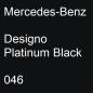 Preview: Mercedes-Benz, Designo Platinum Black, 046.